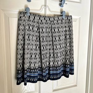 Max Studio geometric skirt